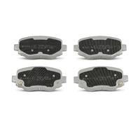 Pastillas de freno Eje trasero 51913 JAPKO para JEEP FIAT