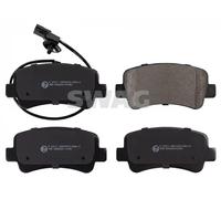 Pastillas de freno Eje trasero 60 91 6843 SWAG para OPEL RENAULT NISSAN