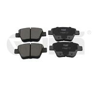 Pastillas de freno Eje trasero 66980828201 vika para SEAT VW SKODA AUDI