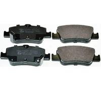 Pastillas de freno Eje trasero B111016 DENCKERMANN para TOYOTA AURIS