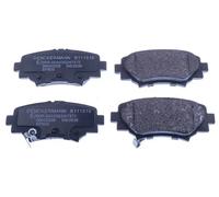 Pastillas de freno Eje trasero B111516 DENCKERMANN para MAZDA 3 3 Sedán
