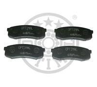 Pastillas de freno Eje trasero BP-09809 OPTIMAL para TOYOTA MITSUBISHI