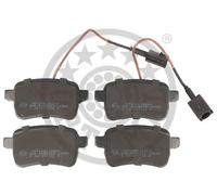 Pastillas de freno Eje trasero BP-12554 OPTIMAL para ALFA ROMEO GIULIETTA