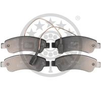 Pastillas de freno Eje trasero BP-12654 OPTIMAL para FIAT PEUGEOT CITROËN
