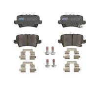 Pastillas de freno Eje trasero C24014ABE-P ABE para HONDA CIVIC VIII Hatchback