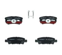 Pastillas de freno Eje trasero JQ101114 KAMOKA para MITSUBISHI CHRYSLER JEEP