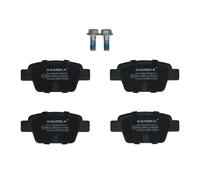 Pastillas de freno Eje trasero JQ1012938 KAMOKA para FIAT ALFA ROMEO LANCIA