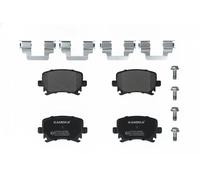 Pastillas de freno Eje trasero JQ1013272 KAMOKA para VW SEAT SKODA AUDI