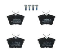 KAMOKA Pastillas Freno Trasero para Peugeot 407 Sw Citroën C5 III Freno