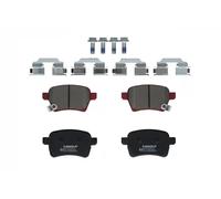 Pastillas de freno Eje trasero JQ101377 KAMOKA para OPEL FIAT