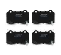 Pastillas de freno Eje trasero JQ101475 KAMOKA para JEEP CHRYSLER CHEVROLET