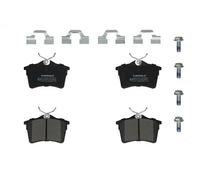 Pastillas de freno Eje trasero JQ1018501 KAMOKA para CITROËN PEUGEOT