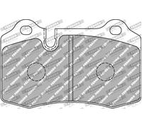 Pastillas de freno FCP1348R FERODO RACING para CITROËN JAGUAR SEAT DAIMLER VOLVO