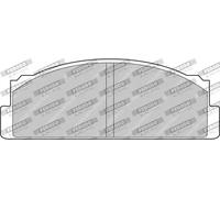 Pastillas de freno FCP29H FERODO RACING para FIAT LANCIA SEAT ZASTAVA FSO