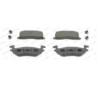 FERODO Juego de pastillas de freno FDB943 delanteras 4 piezas para Toyota Starlet 1989-1992