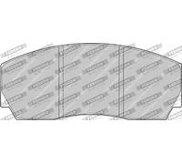 Pastillas de freno FRP216H FERODO RACING
