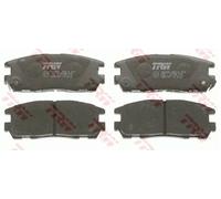 TRW Pastillas de freno GDB1187 - Juego 4 traseras para ISUZU Trooper y OPEL/VAUXHALL Frontera