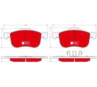 Pastillas de freno GDB1388DTE TRW para VOLVO V70 I S80 I XC70 I Cross Country