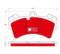 Pastillas de freno GDB1548DTE TRW para AUDI PORSCHE VW