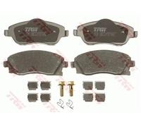 TRW Pastillas de freno GDB1570 – Juego 4, eje delantero para Opel Corsa C (X01) 2000-2009