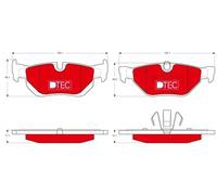 TRW GDB1626DTE Juego de pastillas de freno