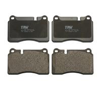 TRW Juego de pastillas de freno GDB1670 delanteras (Juego de 4) para Volkswagen Touareg 2002-2013