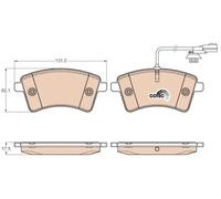 Pastillas de freno GDB1941 TRW para RENAULT KANGOO Express KANGOO BE BOP