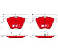Pastillas de freno GDB1964DTE TRW para BMW X5 X6