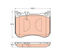 Pastillas de freno GDB2019 TRW para MERCEDES-BENZ SL