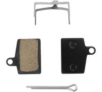 Pastillas de freno Hayes para bicicleta de montaña, resina y zapatas de freno de disco compuesto semimetálico, potencia de frenado silenciosa para ciclismo todoterreno, color negro, diseño ligero
