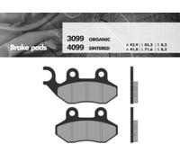 PASTILLAS DE FRENO KH264 SINTERIZADAS METÁLICAS (DORADAS) (FT 4099)