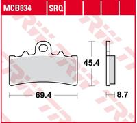 Pastillas de freno KH606 Sinter Street para BMW G 310 R / GS 16-, C 400 GT / X 1