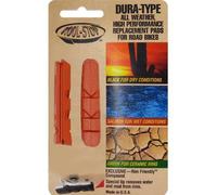 Pastillas de freno Kool-Stop Road Dura R4 salmon para todo tipo de clima...