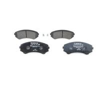 Bosch Pastillas de freno 0 986 424 709 – Juego de 4 delanteras para Mazda y Mitsubishi