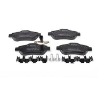 Bosch Pastillas de freno Low-Metallic 0 986 494 114 delanteras – Juego de 4 para FIAT, FORD, JEEP