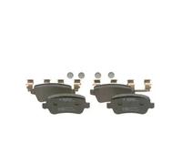 Bosch Pastillas de freno Low-Metallic 0 986 494 126 – Juego trasero para FIAT Croma