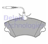 Delphi Pastillas de freno LP1614 delanteras para Renault Espace III