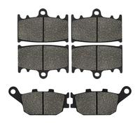 Pastillas de Freno Moto Compatible con Suzuki para GSX650 FAK8/FAK9/FAL0/FAL1/FAL2 (ABS para Model) 2008 2009 2010 2011 2012 2013 2014 2015 Pastillas De Freno Delanteras Y Traseras