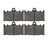 Pastillas de Freno Moto Compatible con Suzuki para GSX650 FAK8/FAK9/FAL0/FAL1/FAL2 (ABS para Model) 2008 2009 2010 2011 2012 2013 2014 2015 Pastillas De Freno Delanteras Y Traseras