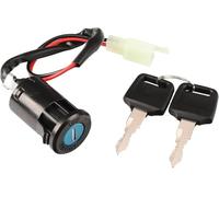 Pastillas De Freno Motocicleta Interruptor De Arranque Motocicleta con Cable Cerraduras Puertas 50 Cc-250 CC Quad 4 Ruedas ATV Encendido para Suzuki(2 Wires Male Plug)