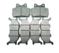 Pastillas De Freno Motocicleta para Yamaha XJ600 para Diversion 1998 XJ600N 1998-2003 XJ600S para XJ 600 600N 600S Pastillas De Freno Delanteras Y Traseras(Almohadillas traseras Delanteras)