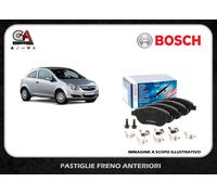 Pastillas De Freno Opel Corsa D Par Anterior Bosch 0986494157