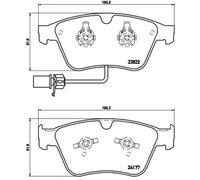 Pastillas de freno P 05 003 BREMBO para BENTLEY CONTINENTAL Coupé FLYING SPUR