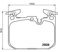 Pastillas de freno P 06 088X BREMBO para BMW 1 3 4 Coupé 3 Gran Turismo 2 Coupé