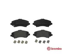 BREMBO Juego de 4 pastillas de freno para JEEP: Cherokee, Wrangler & DODGE: Nitro, Journey & FIAT: Freemont (Ref: P 11 022)