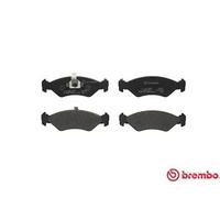 Pastillas de freno P 24 028 BREMBO para FORD FIESTA Furgoneta/monovolumen