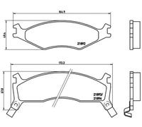 Pastillas de freno P 30 006 BREMBO para KIA SPORTAGE SUV
