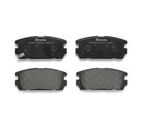 Brembo Pastillas de freno P 30 021 – Juego de 4 para HYUNDAI Terracan