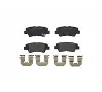 BREMBO Juego de 4 pastillas de freno para HYUNDAI: Tucson, Sonata, Veloster, Elantra & KIA: Opirus, Soul & SSANGYONG: Actyon, Korando (Ref: P 30 047)