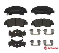 Brembo Juego de pastillas de freno P 30 076 – Delanteras para HYUNDAI i10 II/III